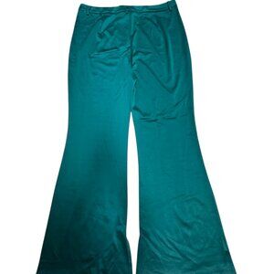 Anthropologie Flat White XL Dark Green Flare Pants – NWT
